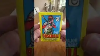 1979 Topps Baseball Wax Pack Rip