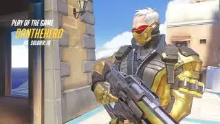 Overwatch: Soldier 76 5 man kill!
