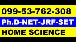 (home science online) ,   (ugc net exam coaching home science)  net jrf home science online