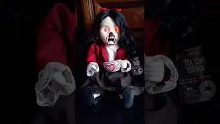 2022 Party City Tekky Toys Tea Time Terror Tabletop prop #halloween #halloween2025 #partycity #doll