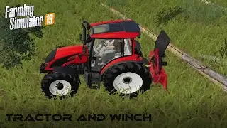 TRACTOR AND WINCH | Farming Simulator 2019 | Timelapse | Dark Forest | Episode 2