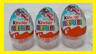 3 Kinder Surprise Eggs Toys Transformers for Boys Youtube Video || Киндер Сюрприз Трансформеры
