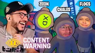 EL JUEGO DE TERROR QUE DA RISA XD | CONTENT WARNING CON AMIGOS