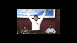 Evan Lalrivunga Sailo.  GEMI General Assembly 2016