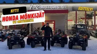 2026 Honda Mönkijät Nyt VK-Motorsista! (Malliston Esittely)