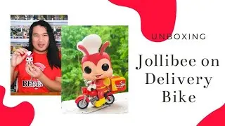 Jollibee on Delivery Bike | Unboxing