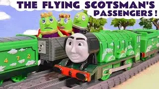 Flying Scotsman Toy Train Story with Funlings Passengers