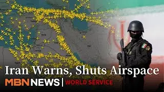 Iran Closes Airspace Amid U.S. Tensions, Warns of Decisive Military Response