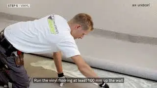 How to install and Vinyl Wet Room Drain on a concrete floor - Unidrain