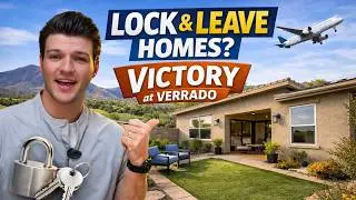 Lock & Leave Living in Victory at Verrado (55+ Active Adult Community) + Low Maintenance Living
