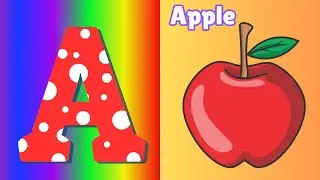 ABC Letters for Kids | Full English Alphabet for Preschool & Kindergarten -kids song