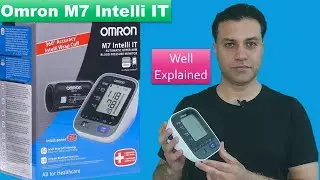 Как пользоваться тонометром Omron M7 Intelli IT | Полная настройка и инструкция ✅