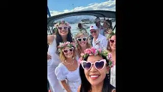 Anniversary Boat Charter in Kelowna | Luxury Pontoon Experience #summer #kelowna #anniversary