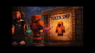 Playing my new token smp in Minecraft 😅