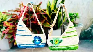 Unique Sail Bag Crochet Tutorial