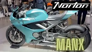 Norton's bold new MANX - walkaround at EICMA 2025