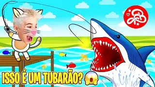 Virei um Gatinho Pescador e Peguei um Tubarão🦈Cat Goes Fishing