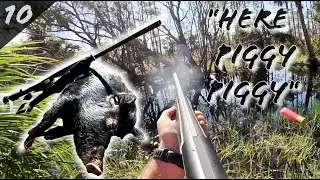 WMA Hog Down - FL PUBLIC - Walking in blind and following sign