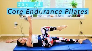 Day 21 | Core Endurance Pilates |30 Days Pilates Discover Self Healing