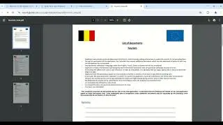 How to Apply Belgium Visa from UAE as a UAE resident