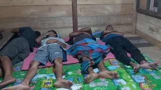 Makan malam dirumah terapung  bersama@Bobet Petualang