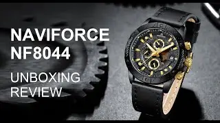 Unboxing Review |Naviforce Watch NF8055 New Arrival Quartz Chronograph Movement Latest Design