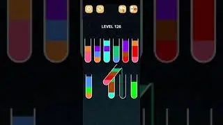 Color Sort Puzzle Level 126 Walkthrough Solution iOS/Android