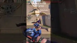 Knife price - Valorant vs CS2  #csgo #valorant #uzbekstreamer