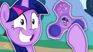 MY LITTLE PONY FIDGET SPINNER ?! Funny Twilight Sparkle & Toys tested! | Alice LPS