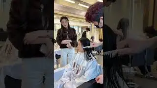 Before going to Hong Kong I ll do my aunt s hairstyle and buy some clothes.#Record real li