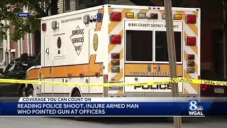 Reading police shot man