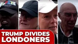 TRUMP'S UK VISIT leaves LONDONERS DIVIDED between DIPLOMACY and CONTROVERSY