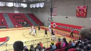Aaron highlights v Republic 9th
