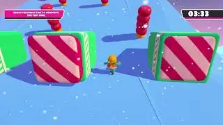 Fall Guys Winter Walkway map