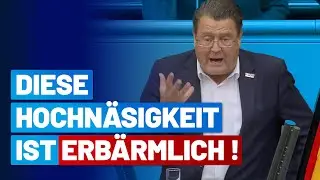 This arrogance is pathetic! - Stephan Brandner - AfD parliamentary group in the Bundestag