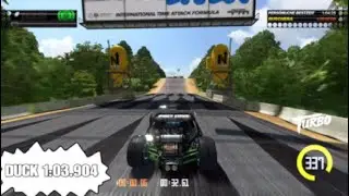 New Trick (.6+ faster) DUCK Track 189 (PS World 2) [1:03.797]
