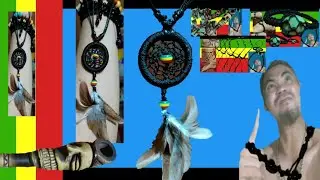 how to make dream catcher necklace,easy tutorial..#gawang kamay tv🥰👍