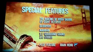 THE ASYLUM MEGA SHARK VS GIANT OCTOPUS MENU