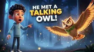 A Curious Boy Meets a Talking Owl 😱 | Beautiful 3D Animated Moral Story