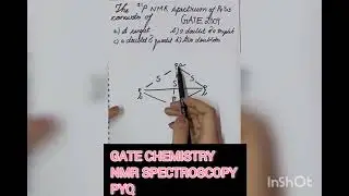 GATE CHEMISTRY | NMR SPECTROSCOPY | 2009 QUESTIONS.
