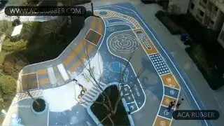 HOW TO INSTALL THE SAFTY RUBBER FLOORING FOR KIDS PLAYGROUND