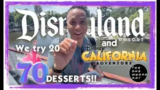 🍧 All 20 Disneyland & DCA 70th Anniversary Desserts We Tasted: The Ultimate Sugar Tour!