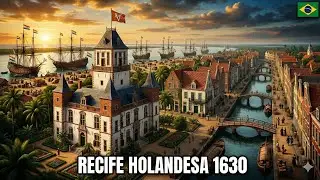 Recife nos anos 1630: Quando Era Holandesa (Mauritsstad)