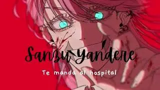 SANZU YANDERE TE MANDA AL HOSPITAL//ASMR/ROLEPLA/HEADCANON.