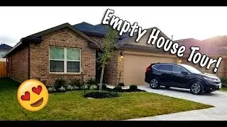 I BOUGHT A HOUSE!! EMPTY HOUSE TOUR 2018!! MY BRAND NEW CONSTRUCTION HOME!!