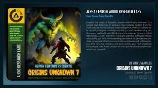 Origins Unknown 7 Vinyl Sample Pack Curated by Alpha Centori | 20 Samples | Crate Digging, Rare Gems