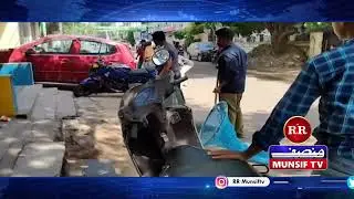 STRAY DOGS CATCHING RIDE BY GHMC IN SANTOSH NAGAR #RRMUNSIFTV