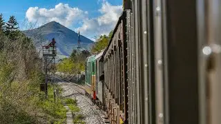 Sulla TRANSIBERIANA D'ITALIA N.3 Castel di Sangro e il viaggio di RITORNO! 28 Aprile 2024