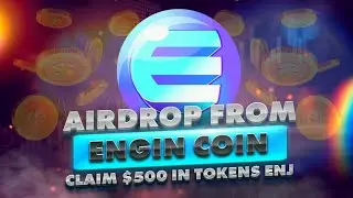The BEST Passive Income 2024 [ ENJ coin ] Crypto Airdrop 2000$