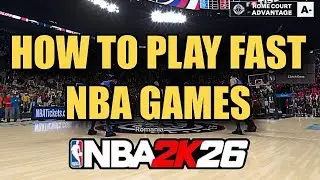 NBA 2K26 - How to play FAST NBA Key Games (Sim/Skip MyCareer Games)